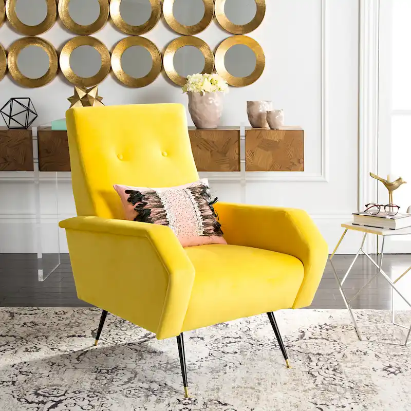 Senja Mid-Century Modern Retro Club Chair - 27.5 x 34.8 x 37 - 28Wx35Dx37H