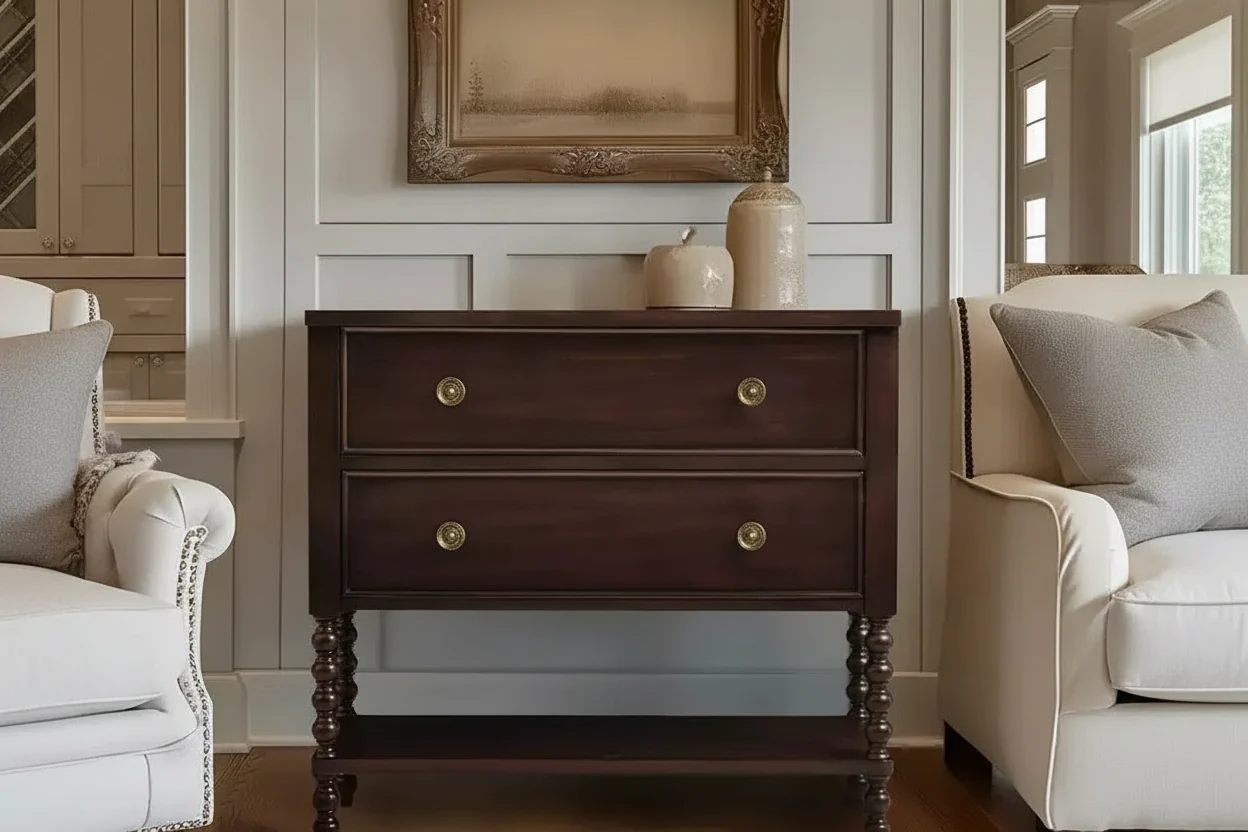 Farmhouse 2-Drawer Console Table