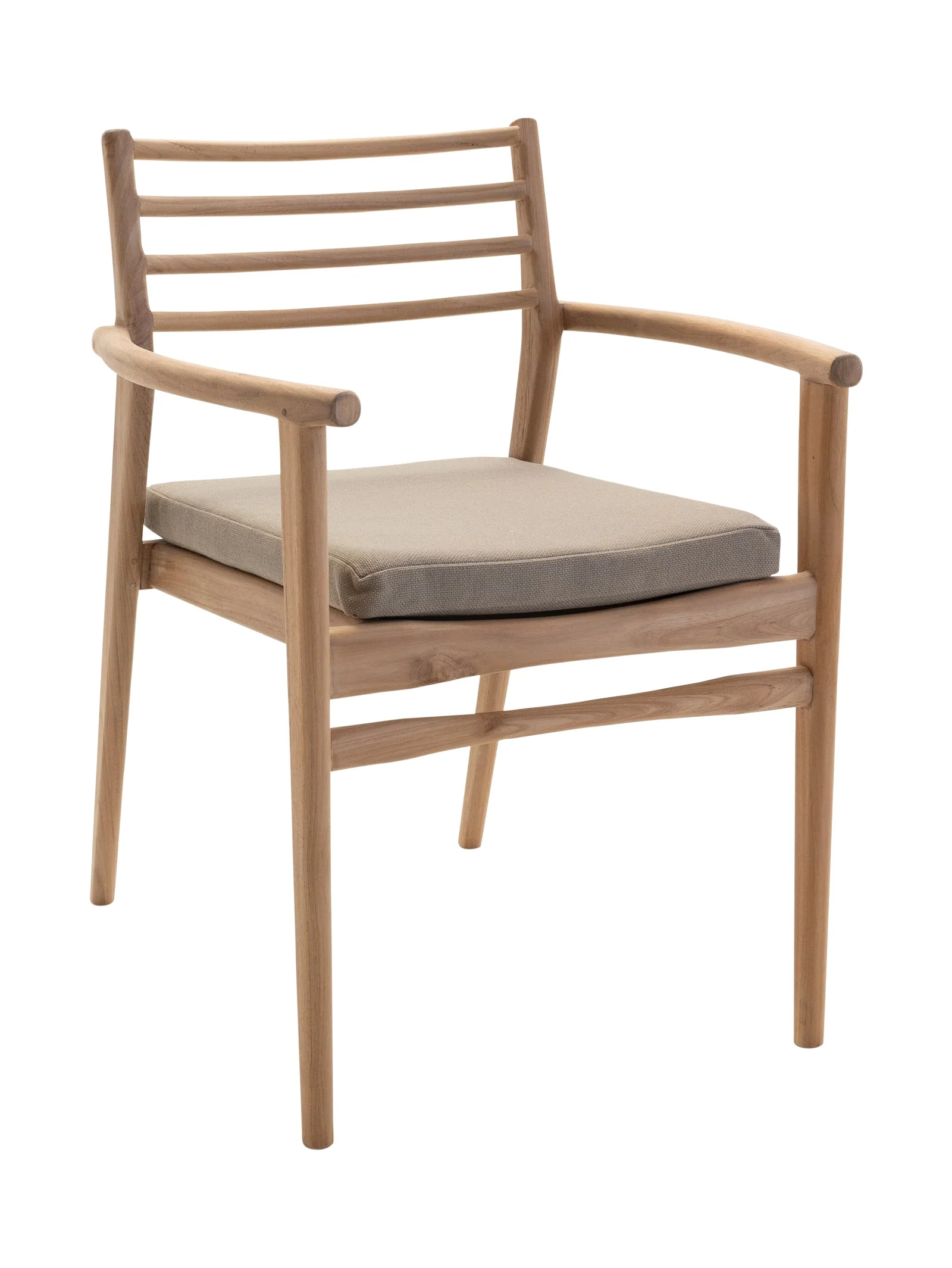 Teak Dining Chair with Stackable for Patio