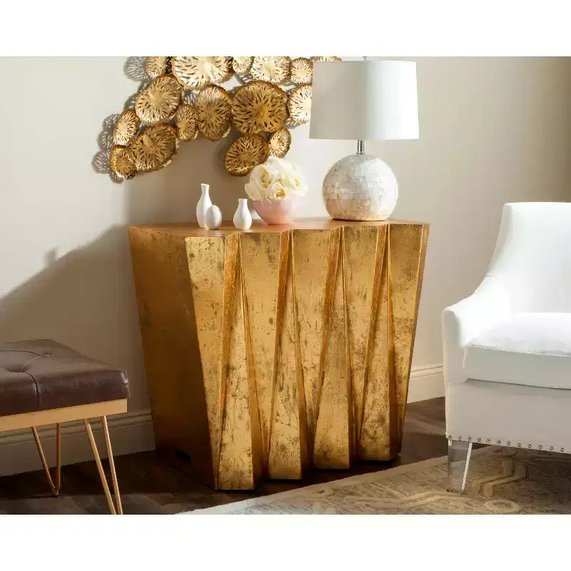 Console Table – Gold