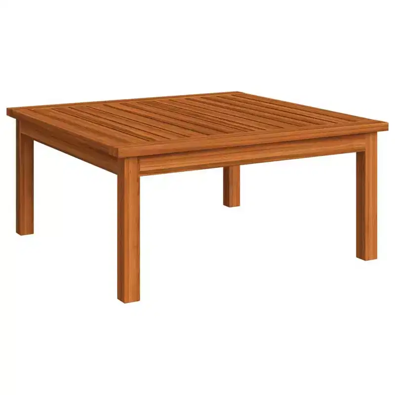 vidaXL Garden Lounge Set Cream, Natural Wood Solid Acacia wood Standard