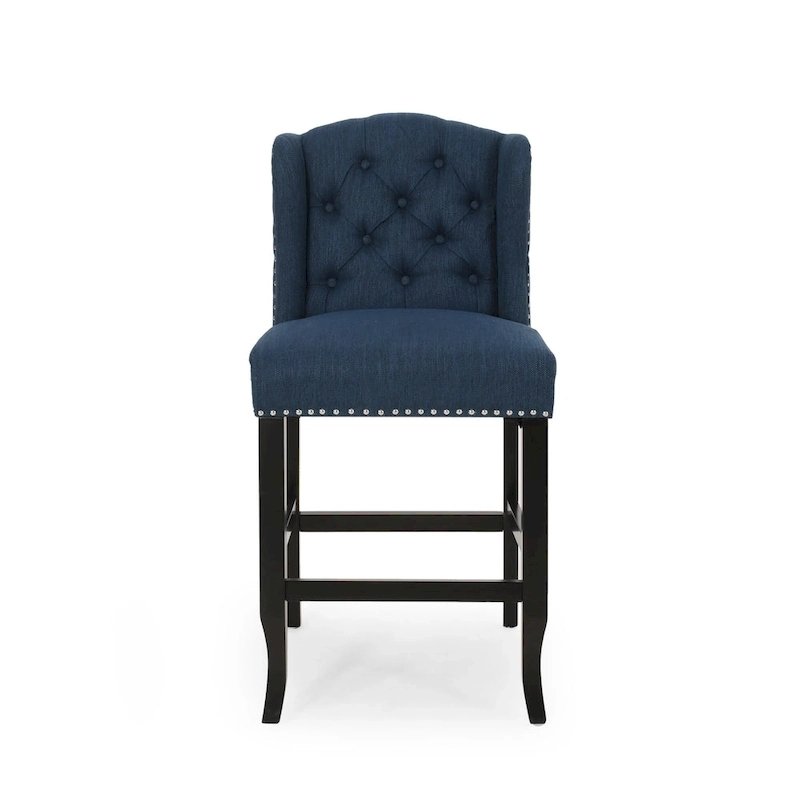 Foxcroft Wingback Counter Stool (Set of 2) by Christopher Knight Home