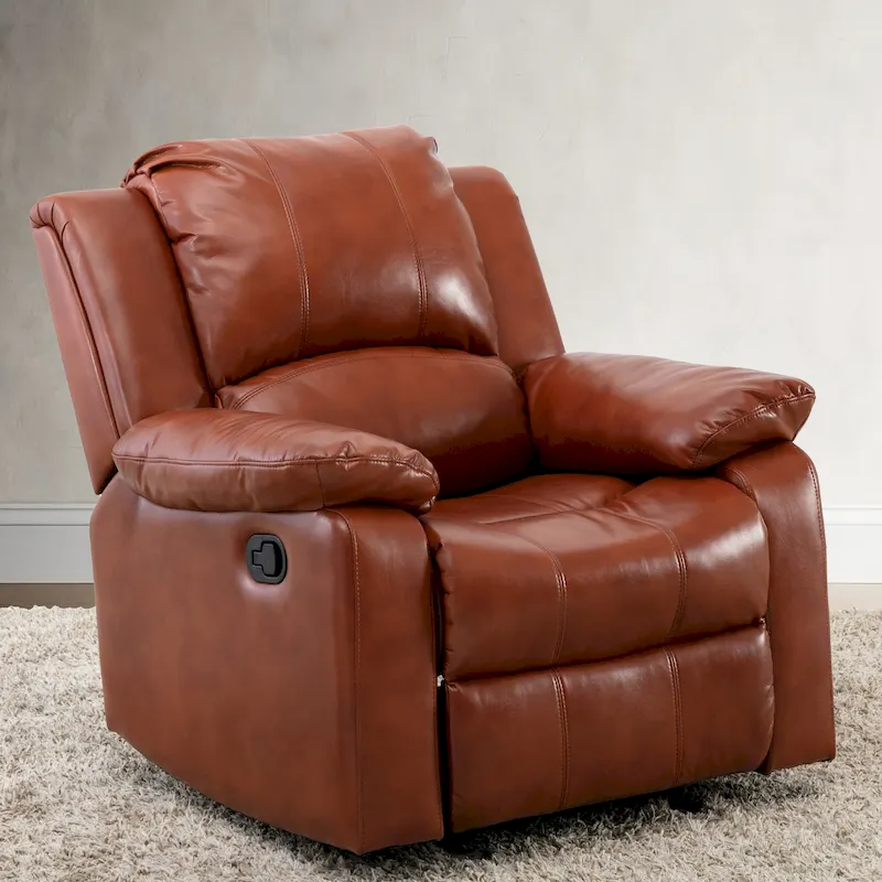 PU Leather Gel Recliner Chair