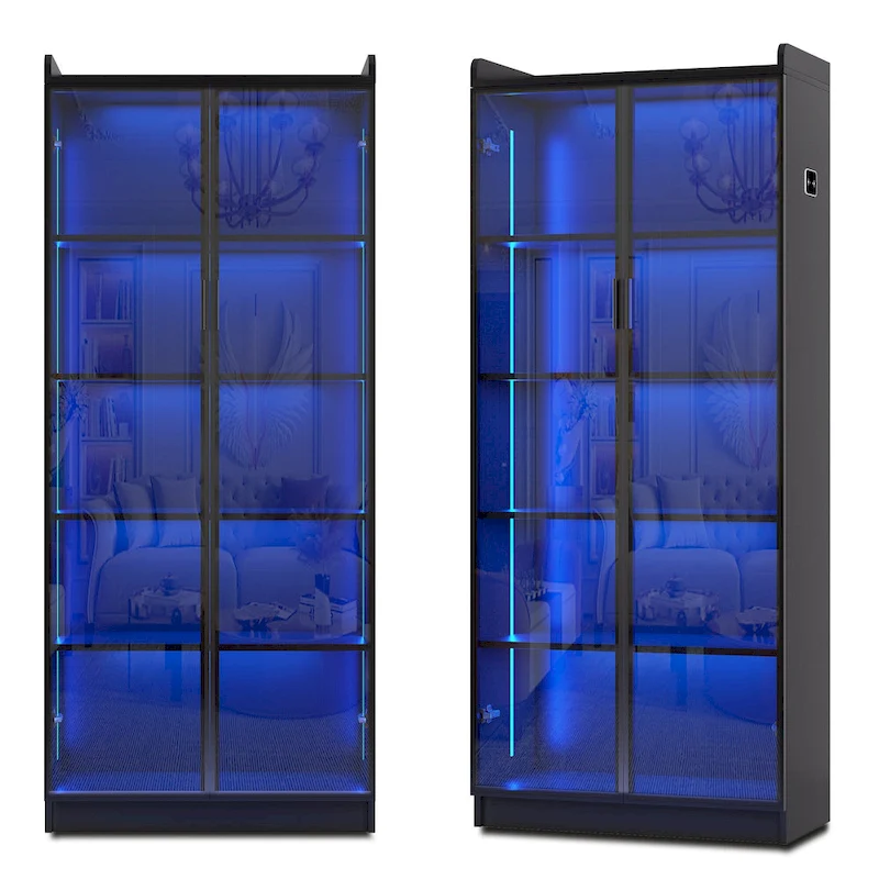 Dining Cabinet with LED light - N/A