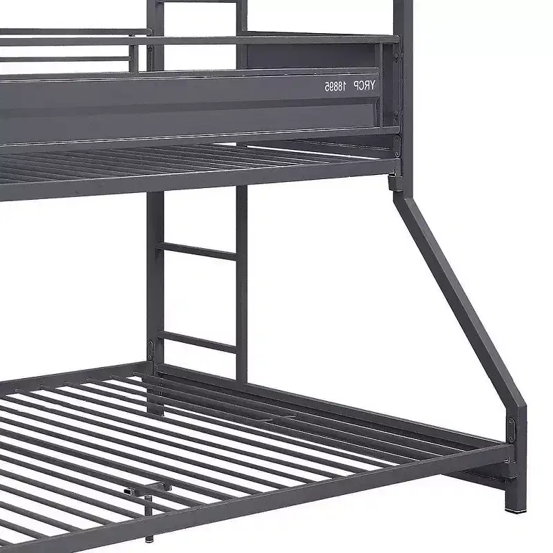 78" Twin/Twin/Full Triple BunkBed Cargo Loft, Metal Frame & Ladders - Acme Furniture