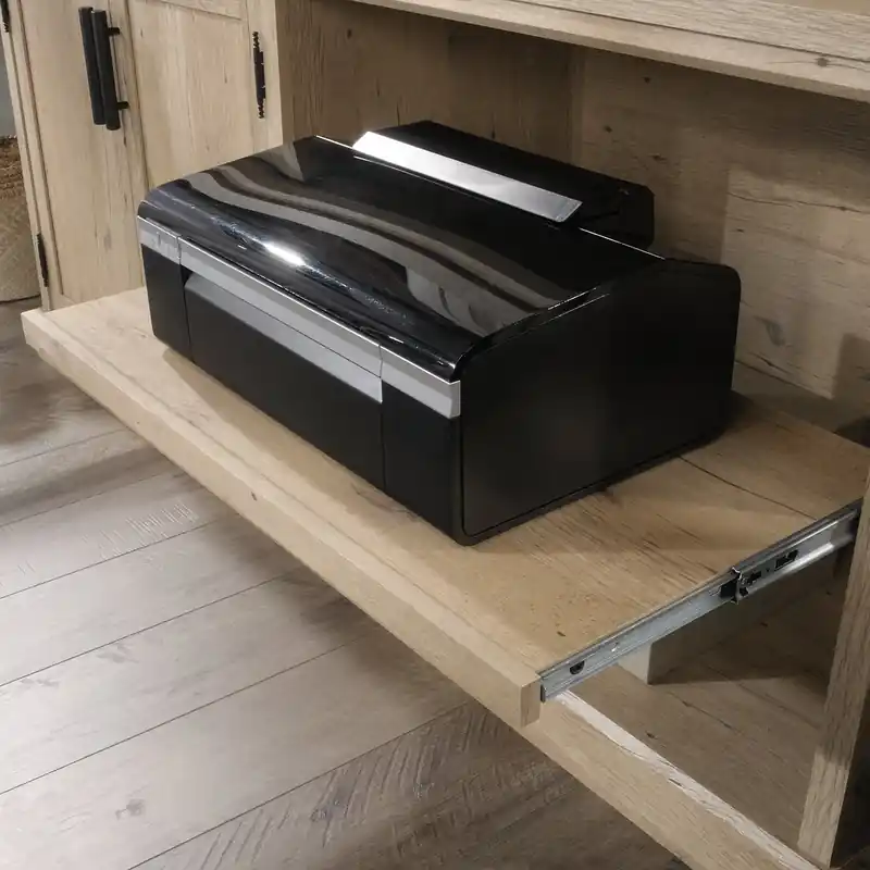 65.12 Commercial Grade Large Office Credenza - Prime Oak
