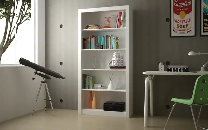 Classic Bookcase with 5-Shelves