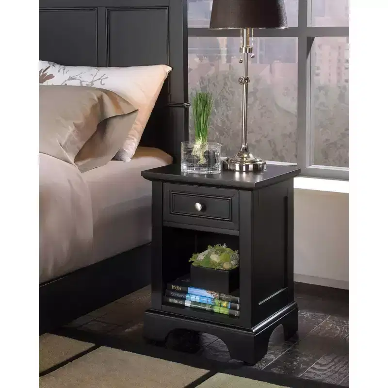 Bedford Nightstand Black - Home Styles
