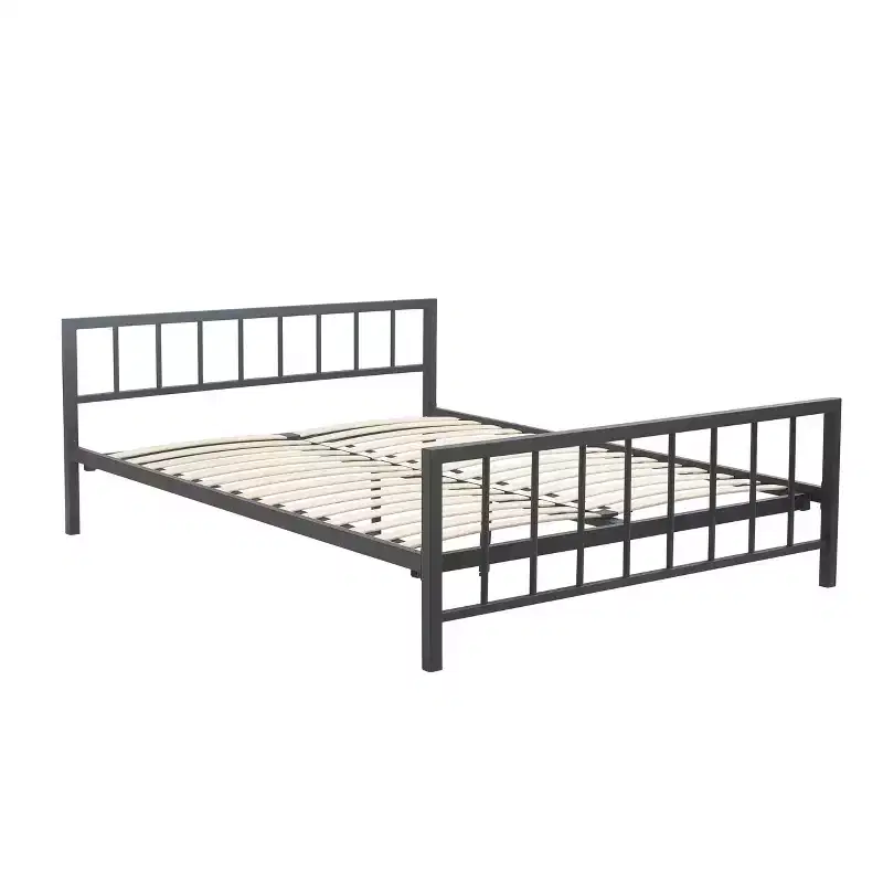 Evans Platform Bed Black - ClickDecor