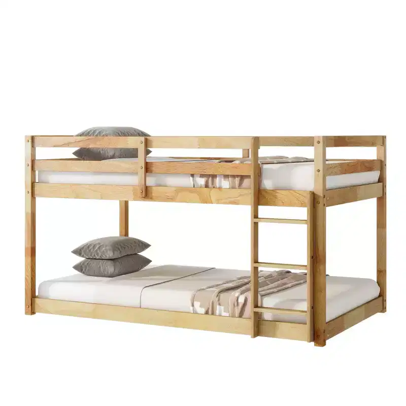 Twin Bed Frame Under-Bed Storage Kid-Friendly Heavy-Duty Metal