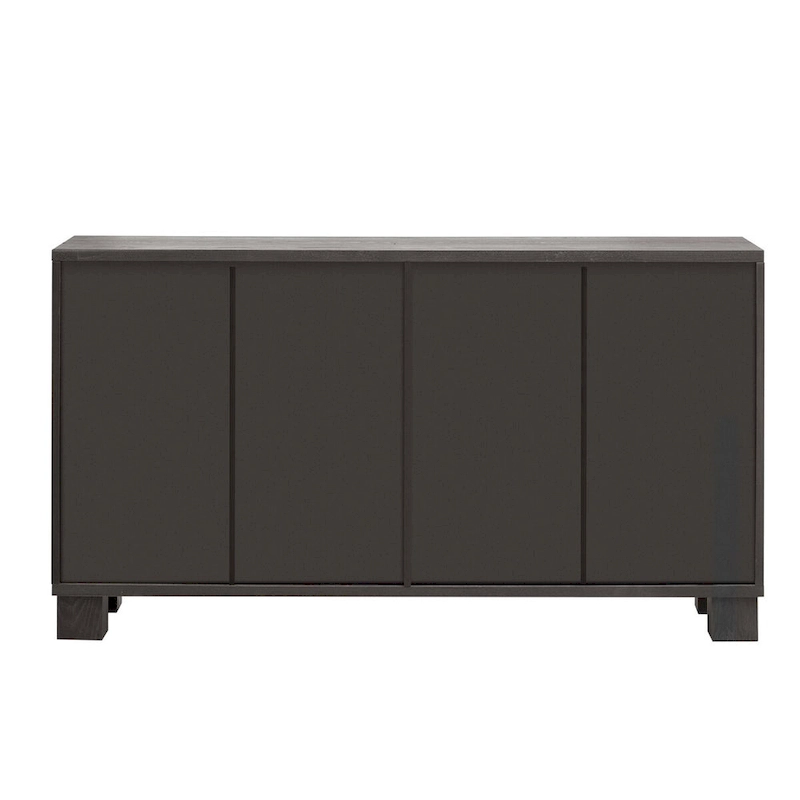 Wood Traditional Style Sideboard