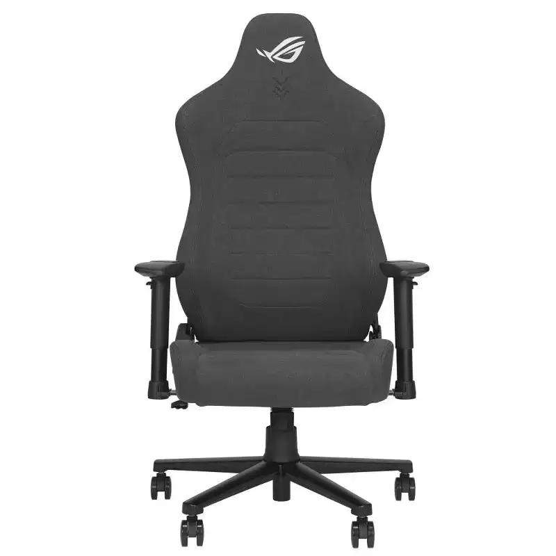 ASUS ROG Aethon Fabric Edition Gaming Chair, Dual-Density Seat Cushion, 2D Armrests with Soft Padding, Integrated Lumbar Support, All-Steel Frame