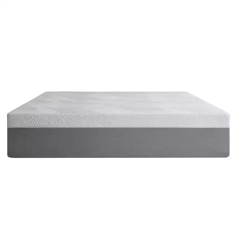 Wuleitex 10 inch comfortable memory foam mattress, three layers of breathable high-quality foam mattress, with removable cover