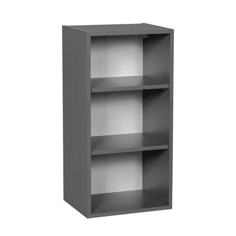 9 x 30 Wall Cabinet-Single Door-Grey - 9 x 30 x 12