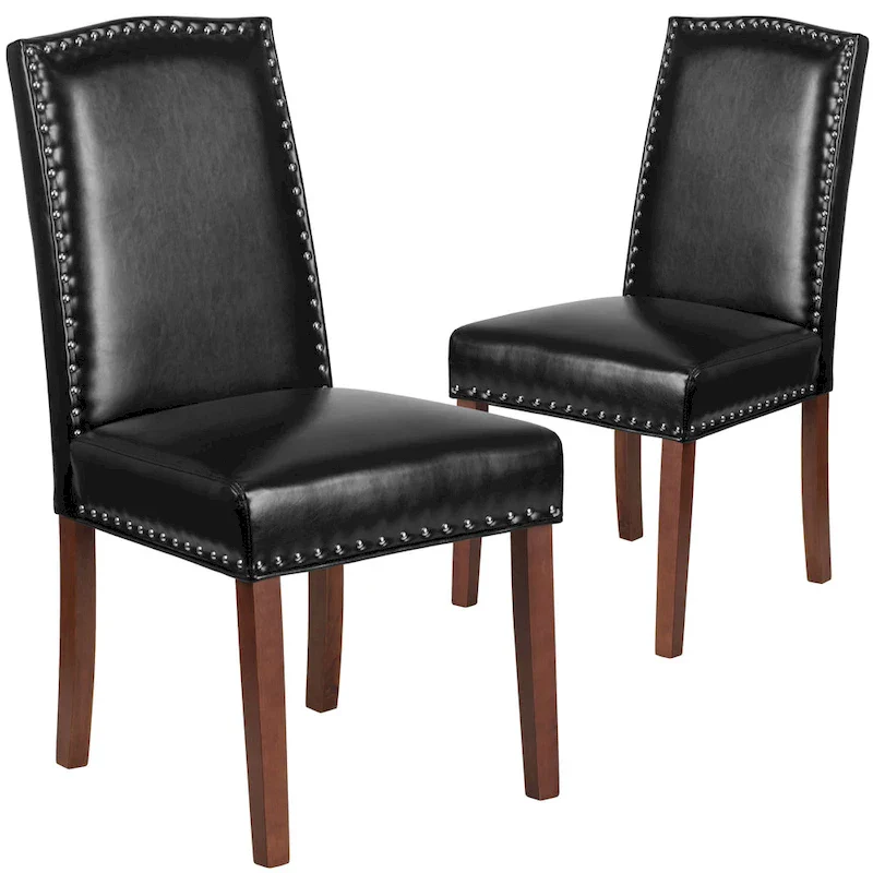 Parsons Chair with Nailhead Trim – Set of 2