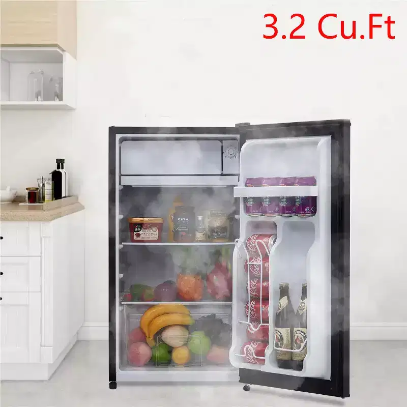 3.2 Cu.Ft Mini Fridge With Freezer