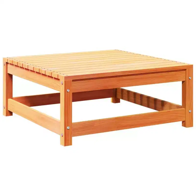 vidaXL Garden Sofa Set Wax Solid Pine Wood Large Breathable Design