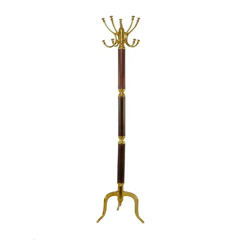 72 x 19 Traditional Aluminum Coat Rack