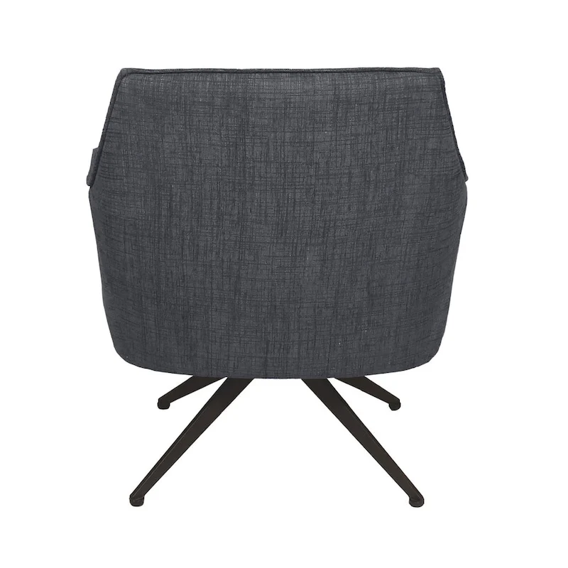 Aura Upholstered Swivel Chair by East at Main - 29.5x28.5x31