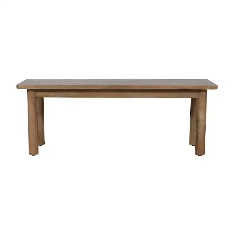 Jofran,Bodhi 50 Rustic Solid Wood Dining Bench