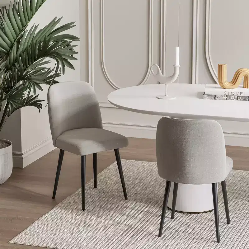 Dovelina Modern Dining Chair Upholstered Dining Chairs Set of 2