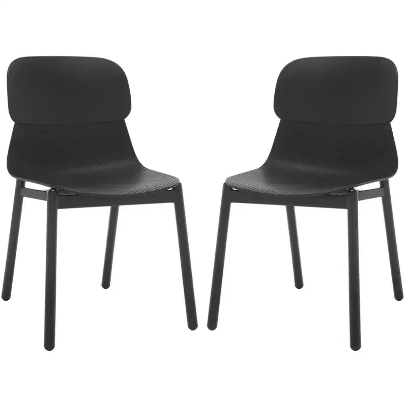 Abbie Molded Plastic Dining Chair (Set of 2) - SFV6900 - Safavieh Couture