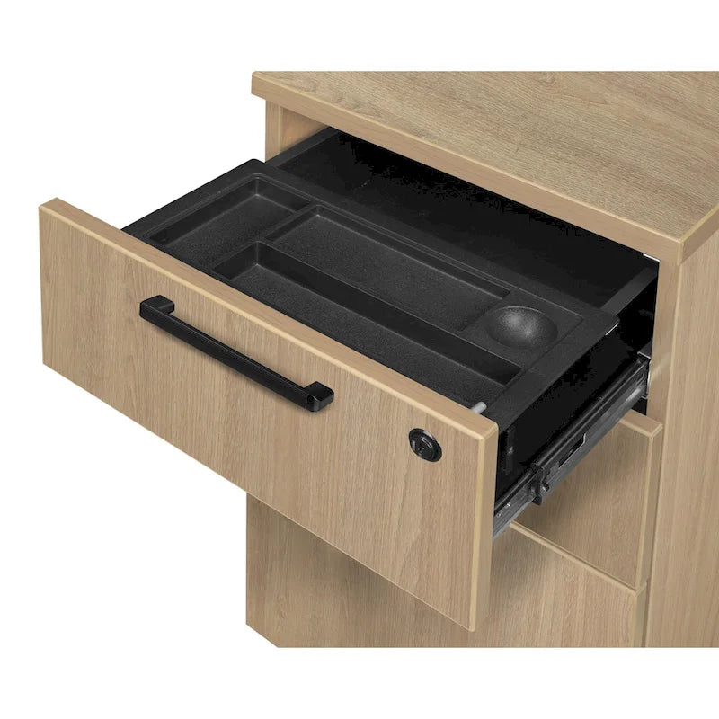 42 In Single Pedestal Desk