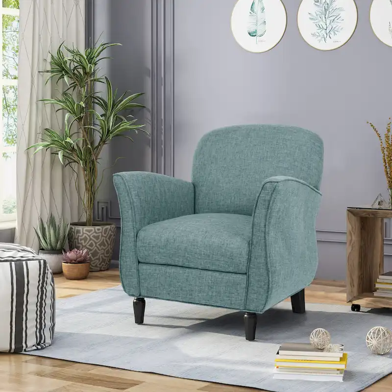 Swainson Traditional Tweed Armchair by Christopher Knight Home