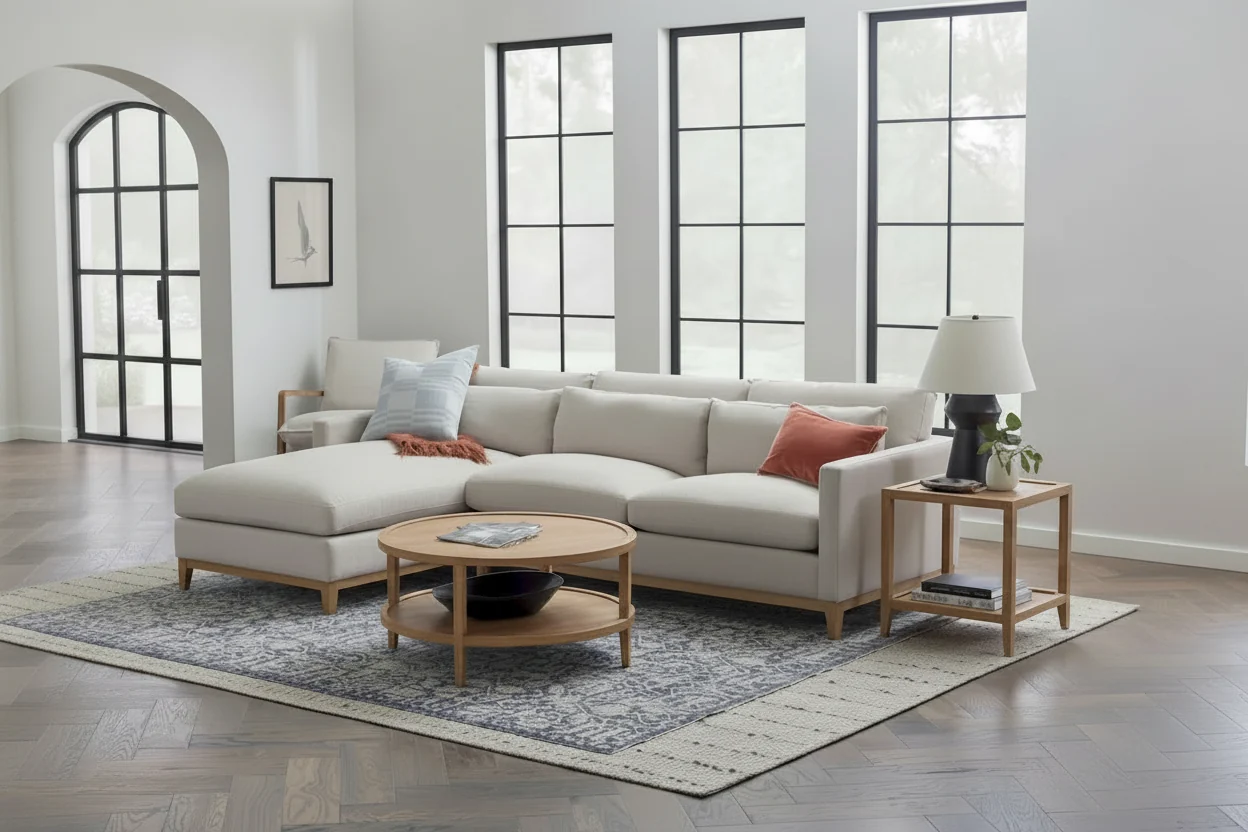 L-Shape Sectional Sofa