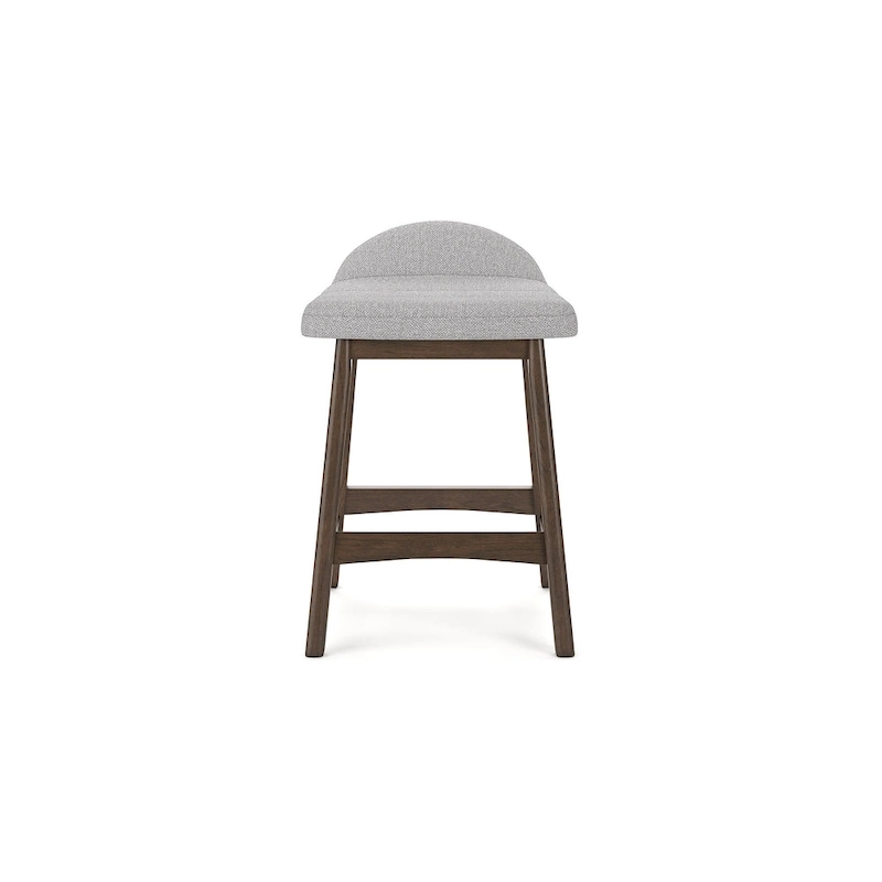 Signature Design by Ashley Lyncott Upholstered Counter Height Bar Stool (Set of 2) - 19W x 20D x 29H