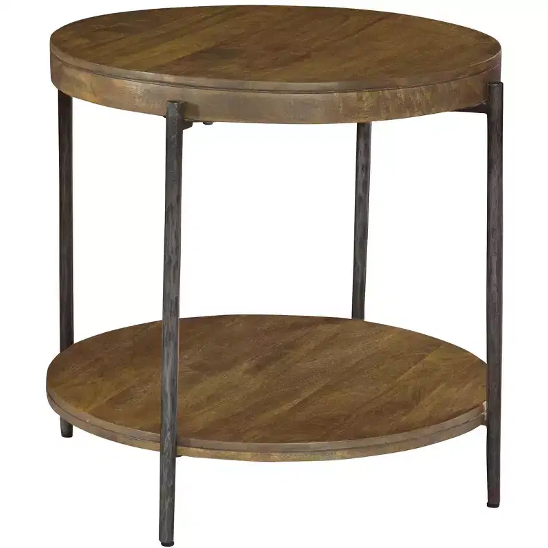 Hekman 23704 Round Side Table 2-3702 Bedford