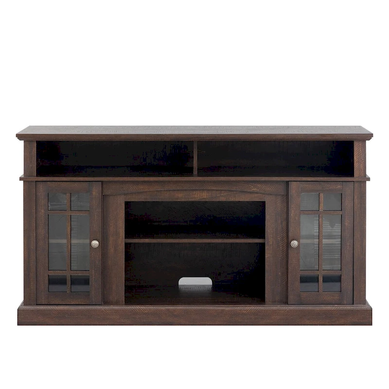TVstand with electronicfireplace and remote control