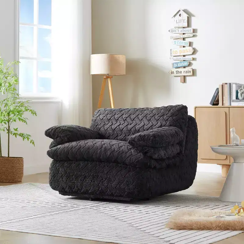 Whisen Full Compression Swivel Sofa Chair