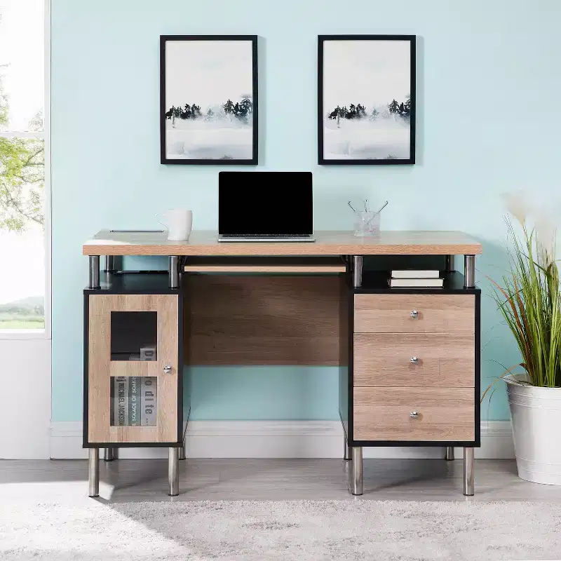 Home Imports Emporium 3-Drawer File Cabinet Office Writing Desk