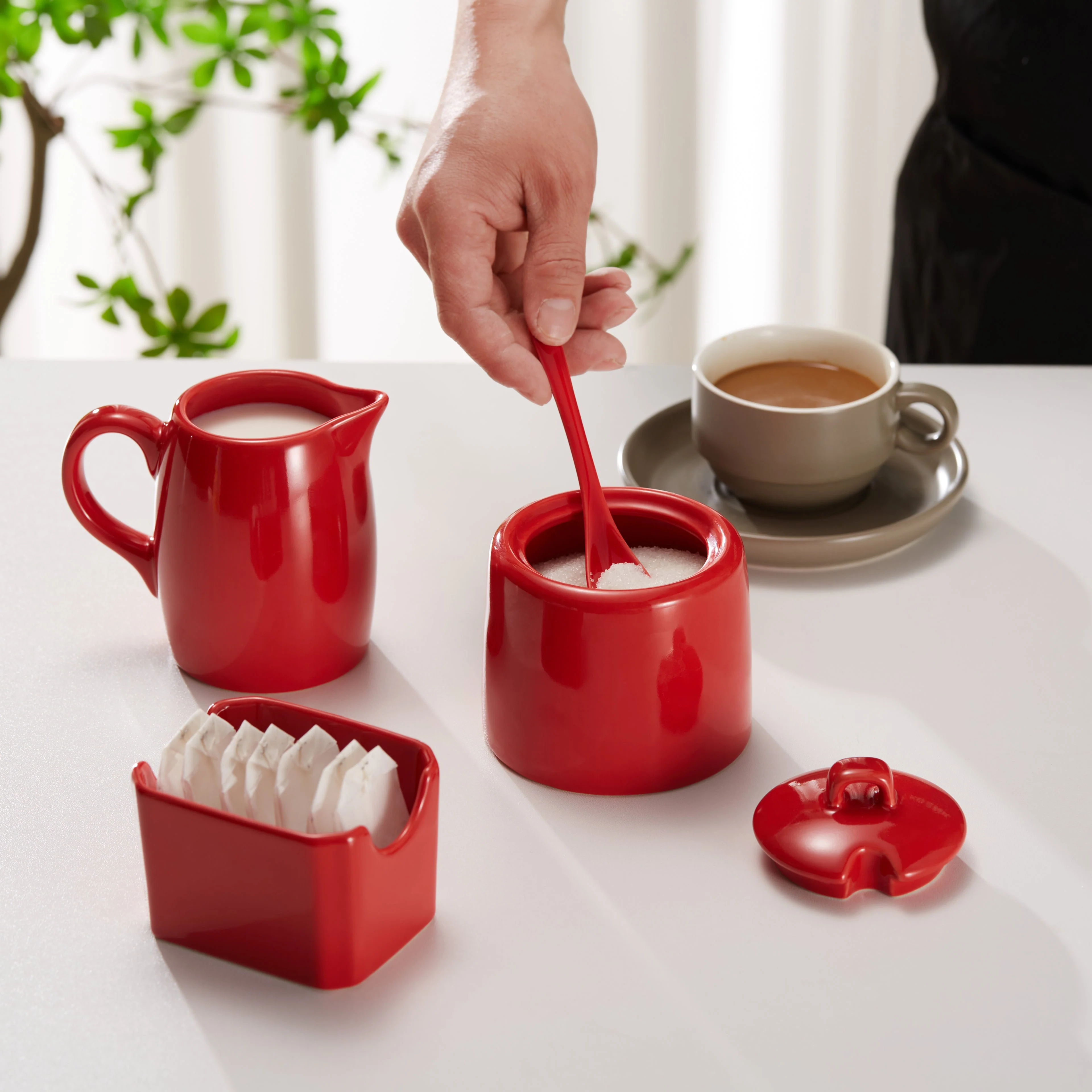 Sugar and Creamer Set