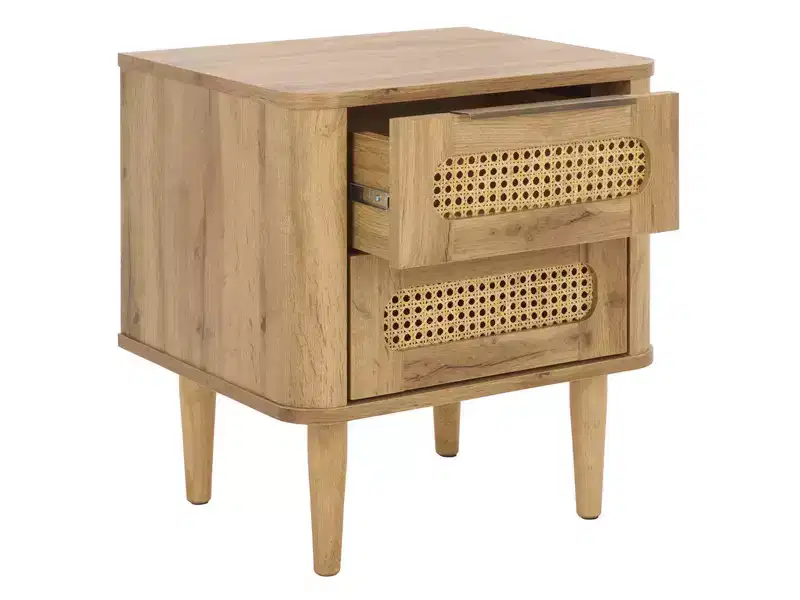 Brey 2 Drawer Nightstand - NST3107 - Safavieh