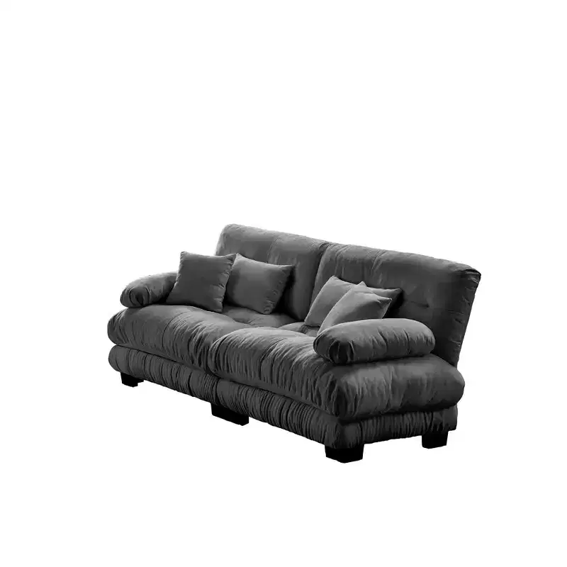 Modern Cloud Sofa with Plush Cushions and Soft Upholstery