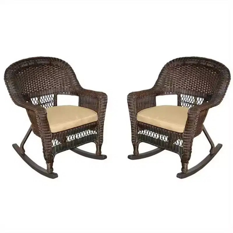 HomeStock Contemporary Chic Chair Set of 2 with Cushion and Chrome Legs