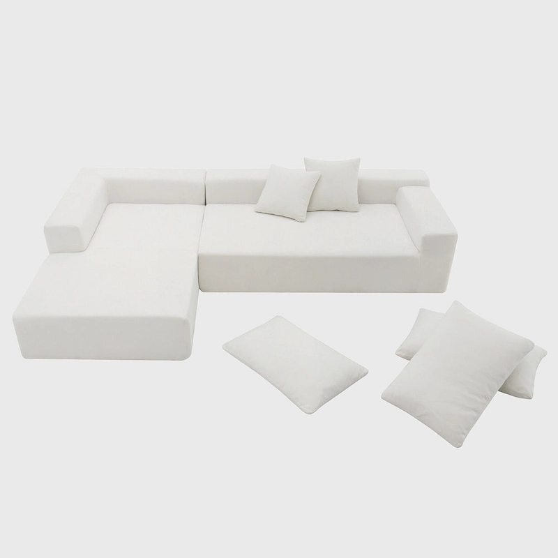 Modular Sectional Living Room Sofa Set