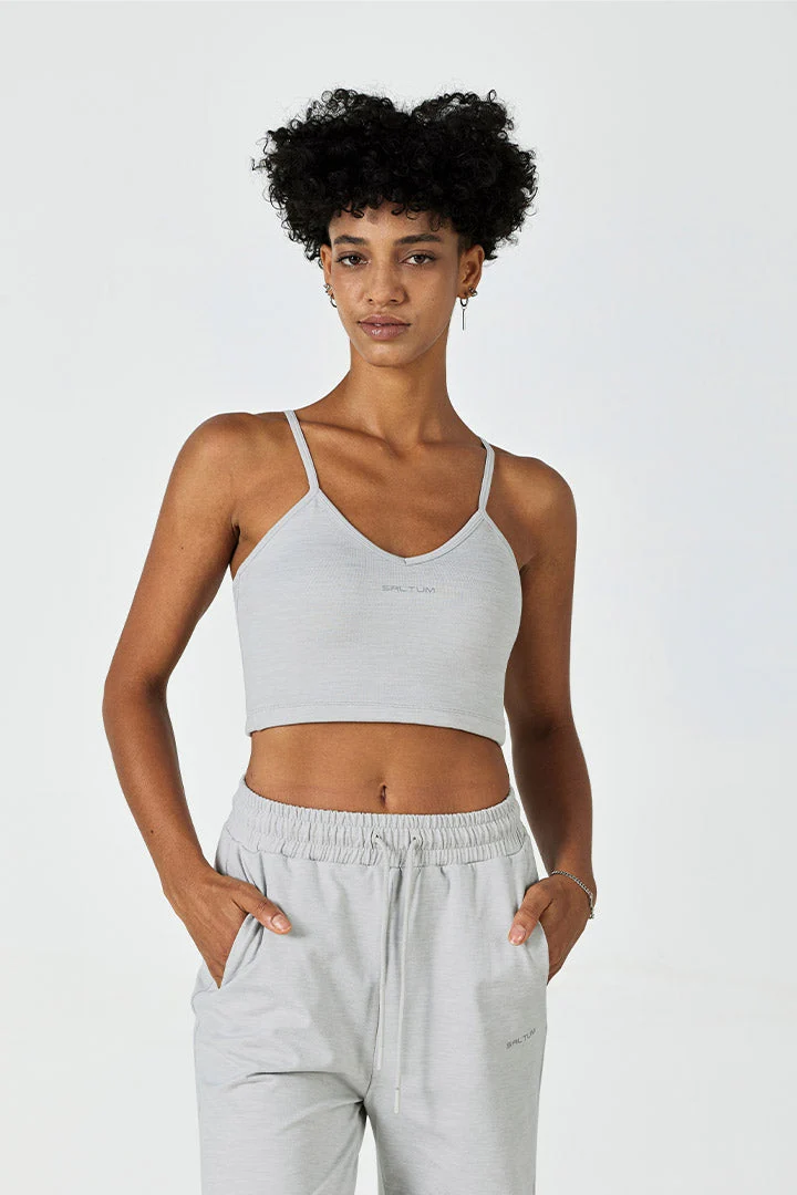 Adjustable Cropped Cami Tank