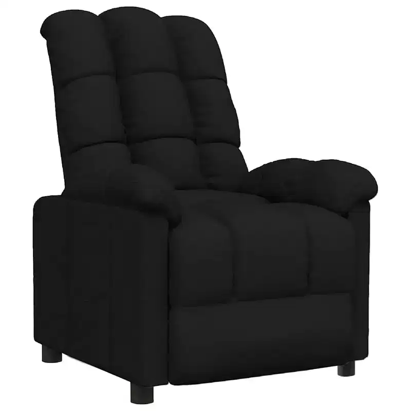 Recliner Chair with Adjustable Backrest and Footrest, Modern Lounge Chair Thick Padded Seat for Living Room & Bedroom