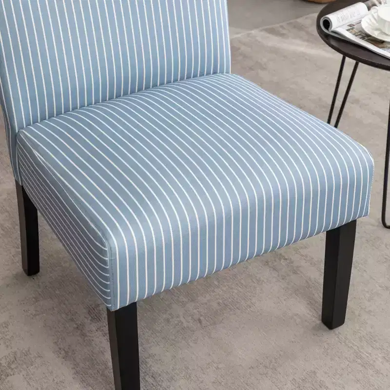Upholstered Accent Chair, Blue