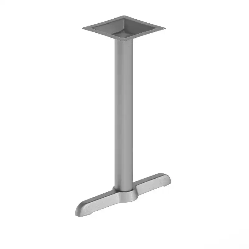 5'' x 22'' Restaurant Table T-Base with 3'' Dia. Table Height Column