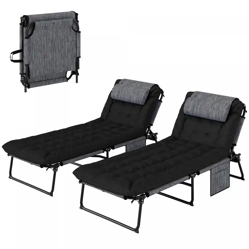 Folding Lounge Chairs, Reclining Tanning Chairs