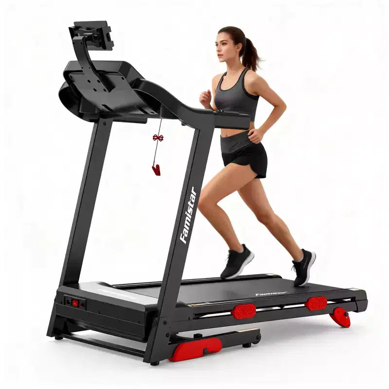 3.75HP Quiet Motor Treadmill with Incline, 330 lb Capacity, LED Display, 105 Programs & Bluetooth Connectivity
