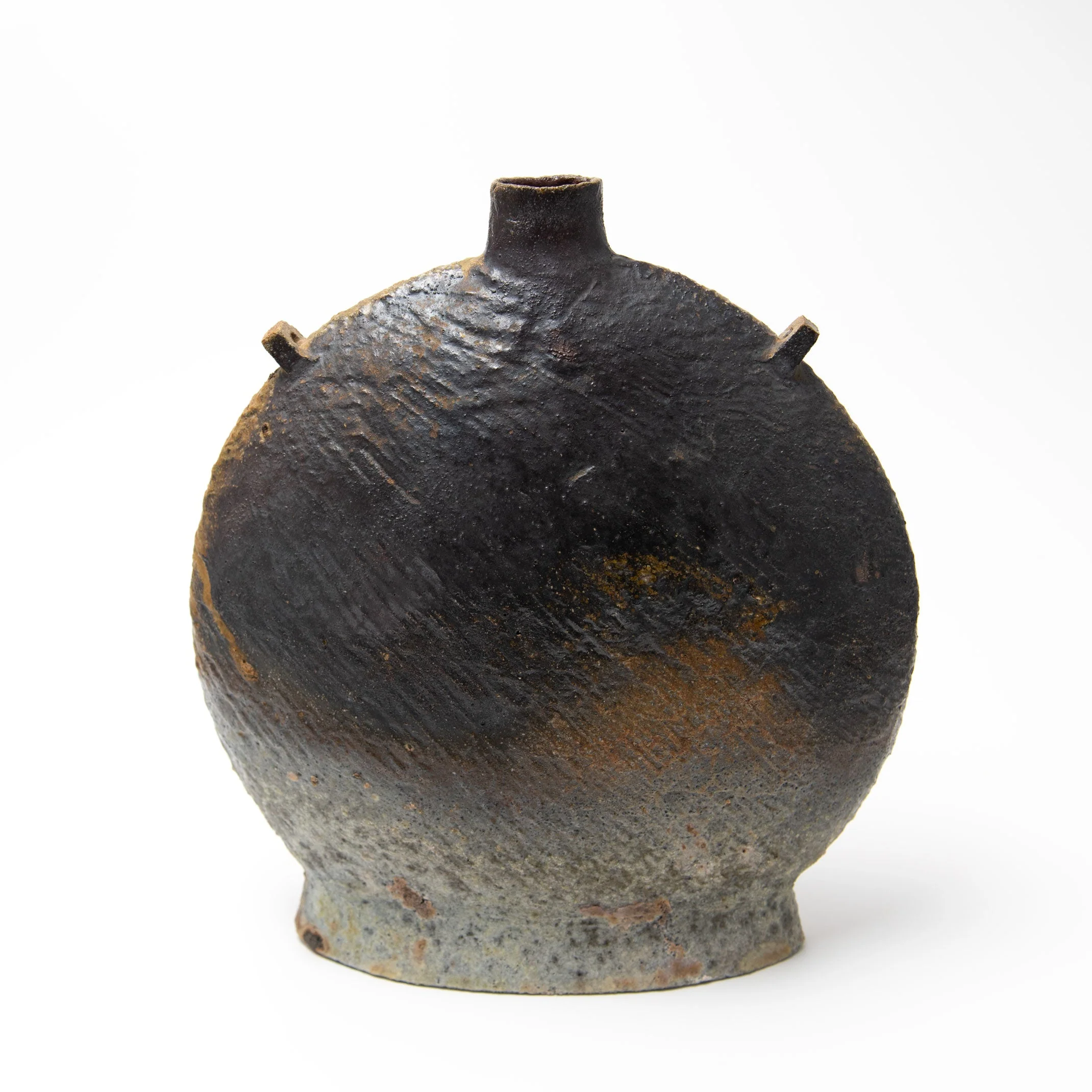 Round Flat Vase