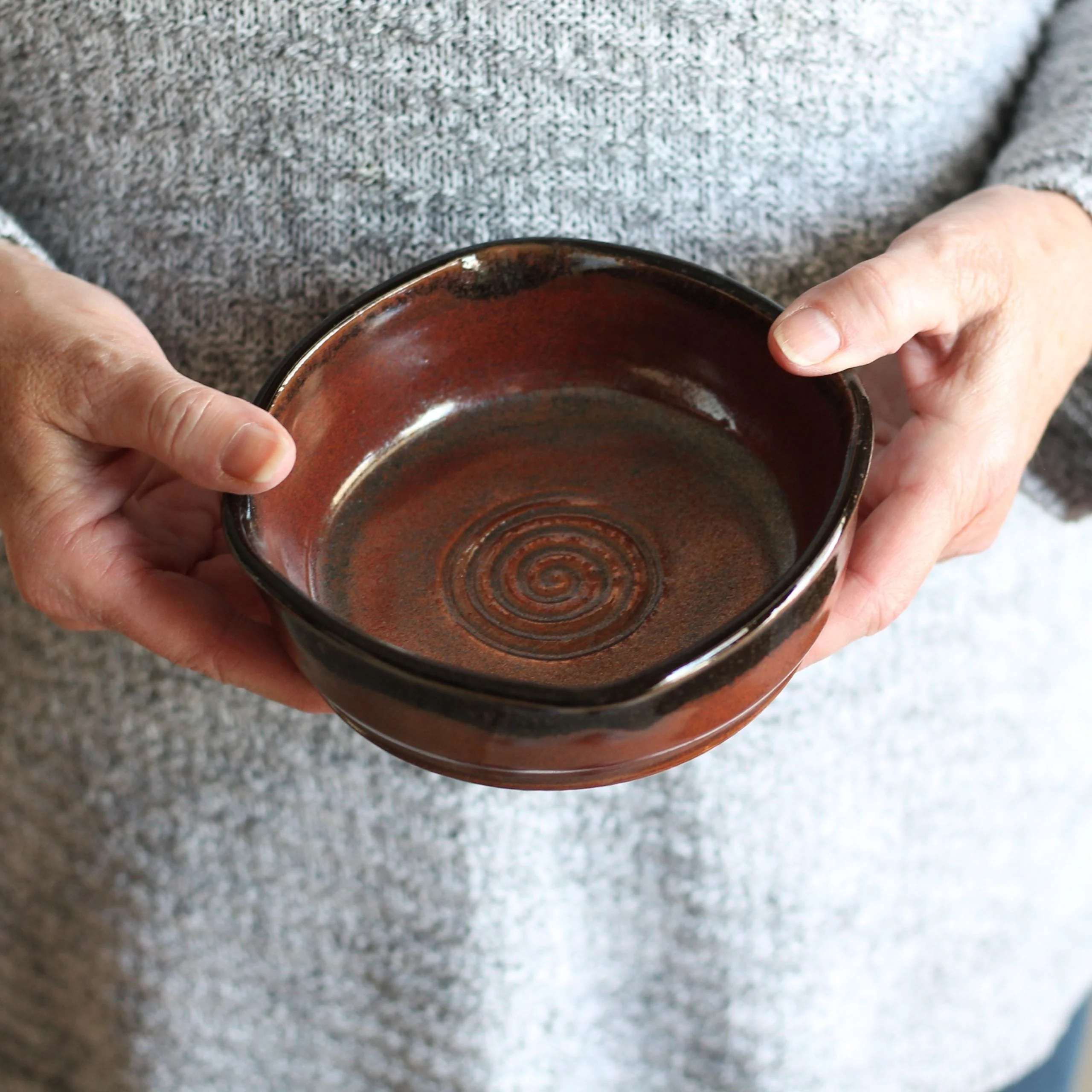 Handmade Garlic Plate