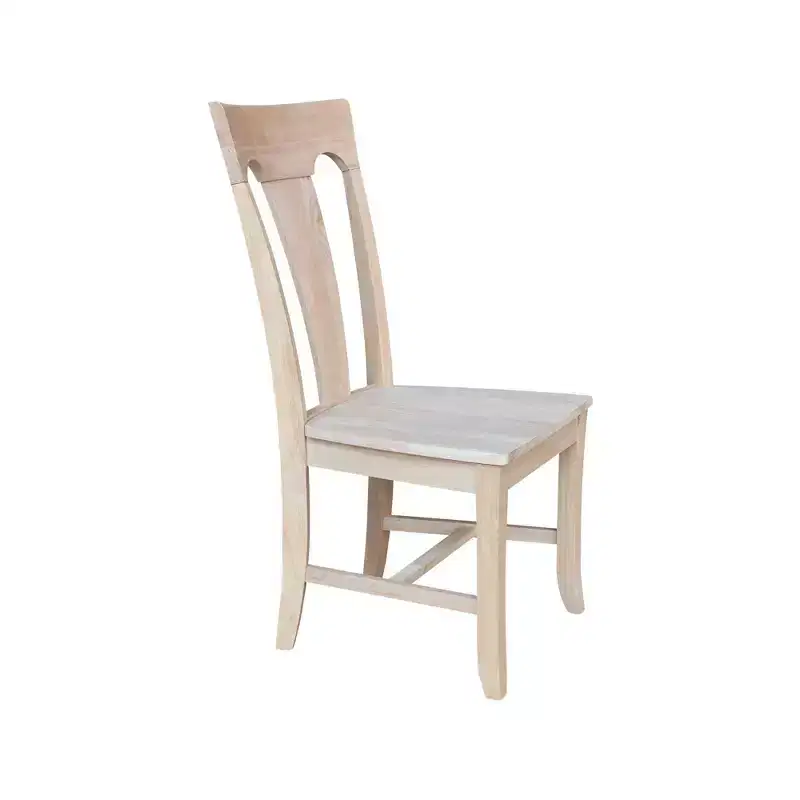 Set of 2 Elle Armless Chairs Unfinished - International Concepts
