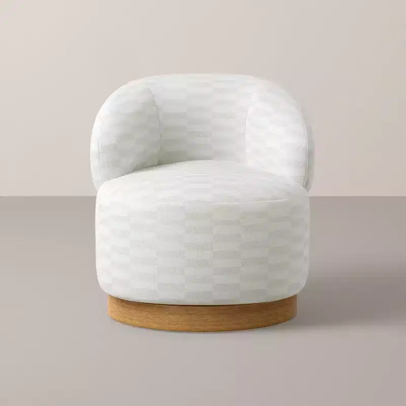Swivel Chair with Plinth - Hearth & Hand with Magnolia