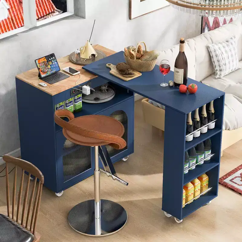 Modern Kitchen with Table and